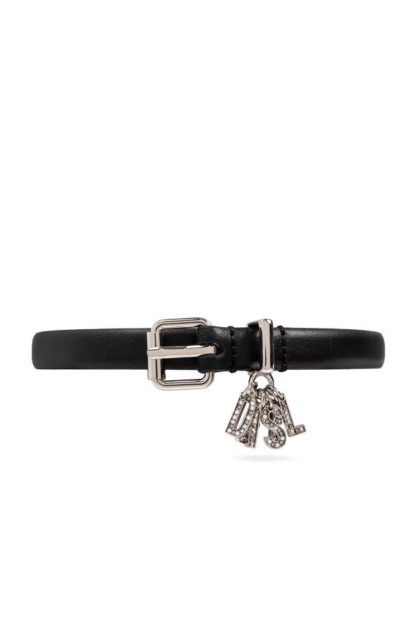 DIESEL B-Charm-Loop レザー ベルト Diesel B-Charm-Loop レザーベルト | ホワイト | FARFETCH JP